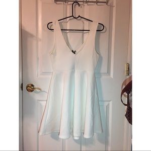 White Skater Dress